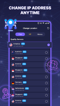 İndir VPN - Fast Secure Proxy Araçlar Android için Ekran görüntüsü 5