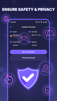 İndir VPN - Fast Secure Proxy Araçlar Android için Ekran görüntüsü 7