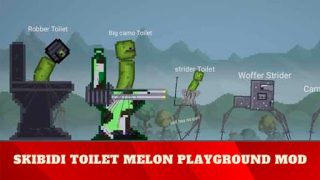 İndir Skibidi Toilet Mod For Melon Eğlence Android için