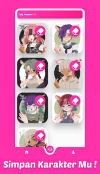 İndir Anime Maker : Dress Up Anime Gündelik Android için Ekran görüntüsü 2