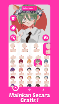 İndir Anime Maker : Dress Up Anime Gündelik Android için Ekran görüntüsü 3