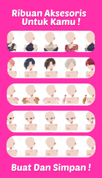 İndir Anime Maker : Dress Up Anime Gündelik Android için Ekran görüntüsü 5