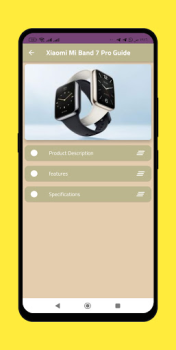 İndir Xiaomi Mi Band 7 Pro Guide Araçlar Android için Ekran görüntüsü 2