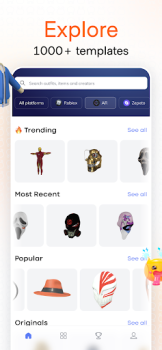 İndir Customuse: Skins Maker Roblox Sanat ve Tasarım Android için Ekran görüntüsü 3