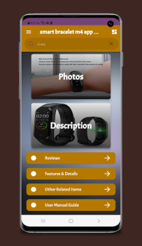 İndir Smart bracelet m4 guide Yaşam Tarzı Android için Ekran görüntüsü 2