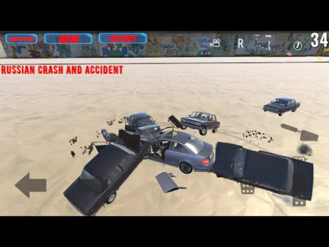 İndir Russian Crash And Accident Yarış Android için Ekran görüntüsü 8