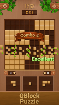 İndir QBlock Puzzle : Brain Games Bulmaca Oyunları Android için Ekran görüntüsü 4