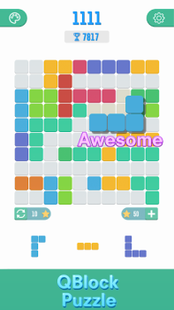 İndir QBlock Puzzle : Brain Games Bulmaca Oyunları Android için Ekran görüntüsü 6