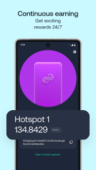 İndir Nodle Hotspot: Earn Crypto Finans Android için Ekran görüntüsü 6