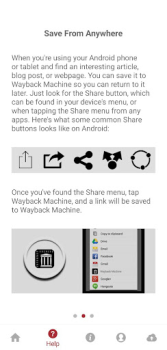İndir Wayback Machine Sosyal Android için Ekran görüntüsü 5