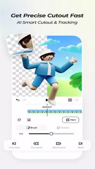 İndir Blurrr-Pro Video Editor Sanat ve Tasarım Android için Ekran görüntüsü 2