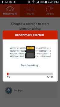 İndir A1 SD Bench Araçlar Android için Ekran görüntüsü 2