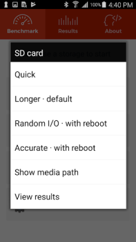 İndir A1 SD Bench Araçlar Android için Ekran görüntüsü 3