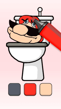 İndir Skibidi Toilet Coloring Bulmaca Oyunları Android için Ekran görüntüsü 5