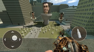 İndir Skibidi Toilet 3D Shooting Eylem Android için Ekran görüntüsü 5