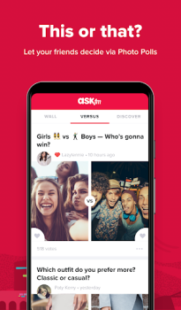 İndir ASKfm: Ask & Chat Anonymously Sosyal Android için Ekran görüntüsü 6