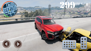İndir Auto Crash Test Car Simulator Yarış Android için Ekran görüntüsü 3