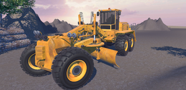İndir Grader Simulator Snowy Roads Simülatörler Android için Ekran görüntüsü 2
