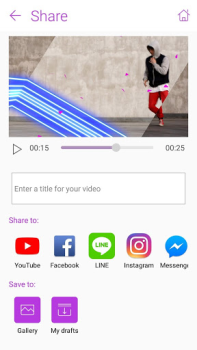 İndir MiniMovie - Free Video and Slideshow Editor Video oynatıcılar ve düzenleyiciler Android için Ekran görüntüsü 5