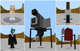 İndir Mod Skibidi Toilet for MCPE Etkinlikler Android için Ekran görüntüsü 5