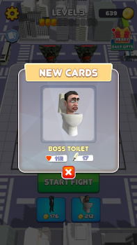 İndir Merge Toilet Monster Battle Eylem Android için Ekran görüntüsü 6