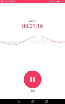 İndir ASUS Sound Recorder Araçlar Android için Ekran görüntüsü 7