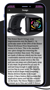 İndir HONOR Band 6 smartwatch Guide Araçlar Android için Ekran görüntüsü 5
