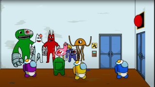 İndir Imposter in Garten: 100 Doors Eylem Android için Ekran görüntüsü 3