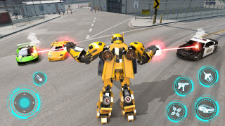 İndir Robot War: Car Transform Game Eylem Android için Ekran görüntüsü 6