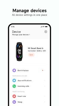 İndir Mi Fitness (Xiaomi Wear) Sağlık & Fitness Android için Ekran görüntüsü 3