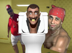 İndir Nextbot Chasing Skibidi toilet Arcade Android için Ekran görüntüsü 4