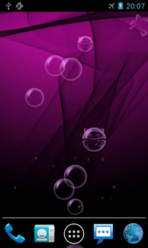 İndir Bubble Live Wallpaper Özelleştirme Android için Ekran görüntüsü 3
