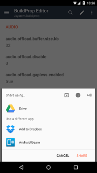 İndir BuildProp Editörü Araçlar Android için Ekran görüntüsü 6