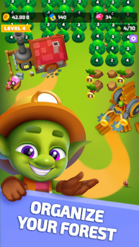 İndir Goblins Wood: Tycoon Idle Game Simülatörler Android için Ekran görüntüsü 3
