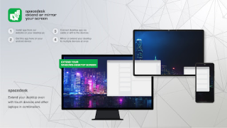 İndir spacedesk - USB Display for PC İş Android için Ekran görüntüsü 5
