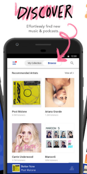 İndir Pandora - Music & Podcasts Müzik ve Ses Android için Ekran görüntüsü 3