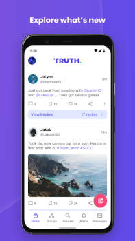 İndir Truth Social Sosyal Android için Ekran görüntüsü 2