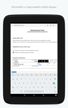 İndir Adobe Fill & Sign: Kolay PDF F İş Android için Ekran görüntüsü 5
