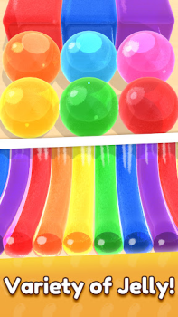 İndir ASMR Rainbow Jelly Simülatörler Android için Ekran görüntüsü 2