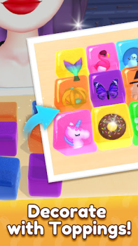 İndir ASMR Rainbow Jelly Simülatörler Android için Ekran görüntüsü 3