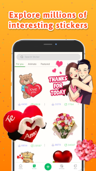 İndir Personal stickers StickerMaker İletişim Android için Ekran görüntüsü 3