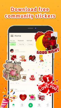 İndir Personal stickers StickerMaker İletişim Android için Ekran görüntüsü 5