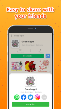 İndir Personal stickers StickerMaker İletişim Android için Ekran görüntüsü 6