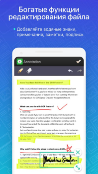 İndir CamScanner - pdf için tarayıcı İş Android için Ekran görüntüsü 3