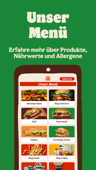 İndir Burger King Deutschland Yiyecek & İçecek Android için Ekran görüntüsü 3