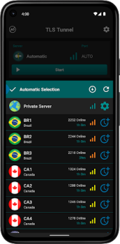 İndir TLS Tunnel - Sınırsız VPN Araçlar Android için Ekran görüntüsü 4