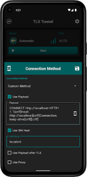 İndir TLS Tunnel - Sınırsız VPN Araçlar Android için Ekran görüntüsü 6