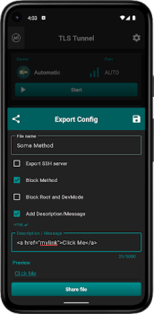 İndir TLS Tunnel - Sınırsız VPN Araçlar Android için Ekran görüntüsü 7