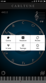 İndir CarlTune - Chromatic Tuner Müzik ve Ses Android için Ekran görüntüsü 3