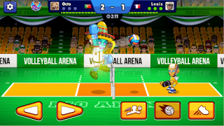 İndir Volleyball Arena: Spike Hard Spor Oyunları Android için Ekran görüntüsü 3